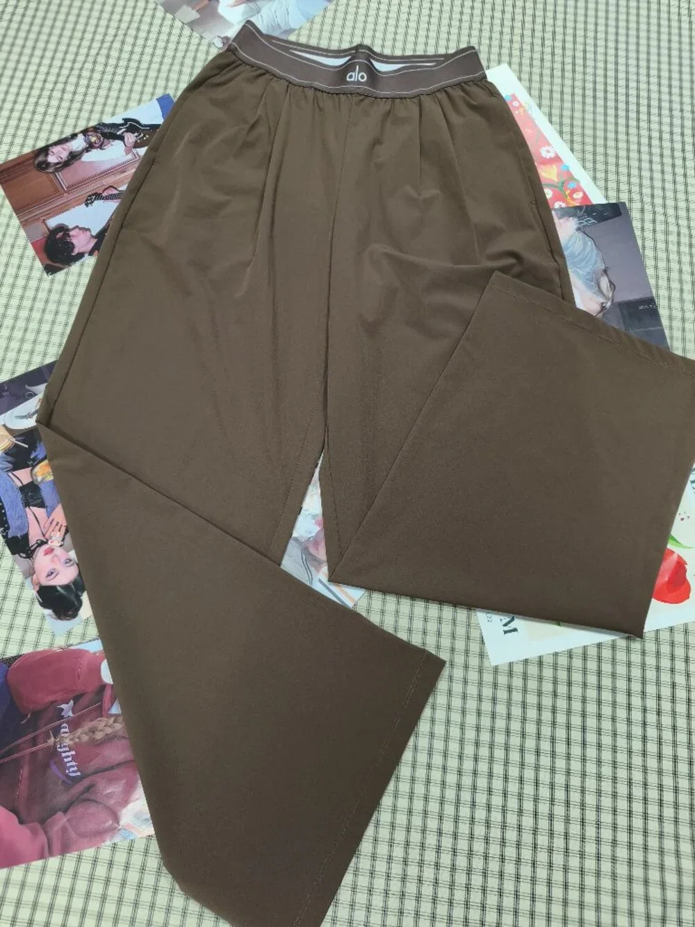 Espresso ALO YOGA Suit Up Pants🤎Casual Chic Loose Fit Regular 30